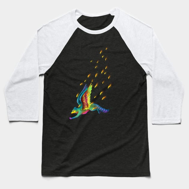 alebrije Baseball T-Shirt by ekkimu